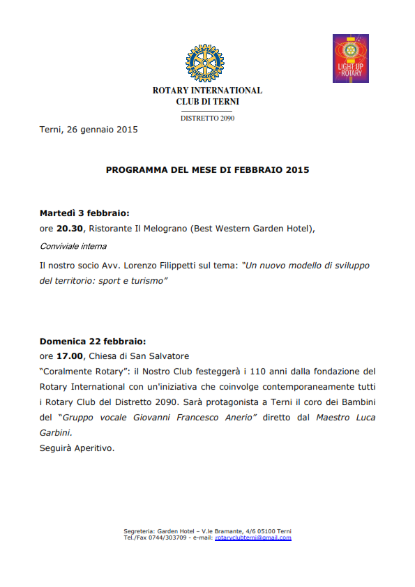 Rotary Club Terni - Programma Febbraio 2015_001